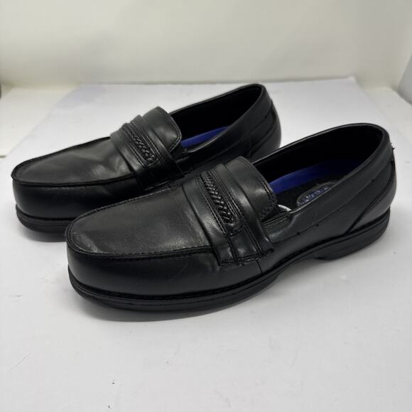 Dr. Scholls Gel Cushion Slip On Loafers Comfort Shoes Black 42V Men 8D Preppy - Picture 5 of 15